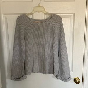 Loft gray sweater